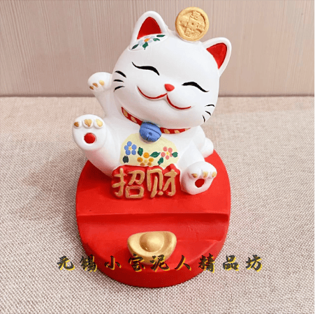 茶桌办公室小摆设装饰品招财猫