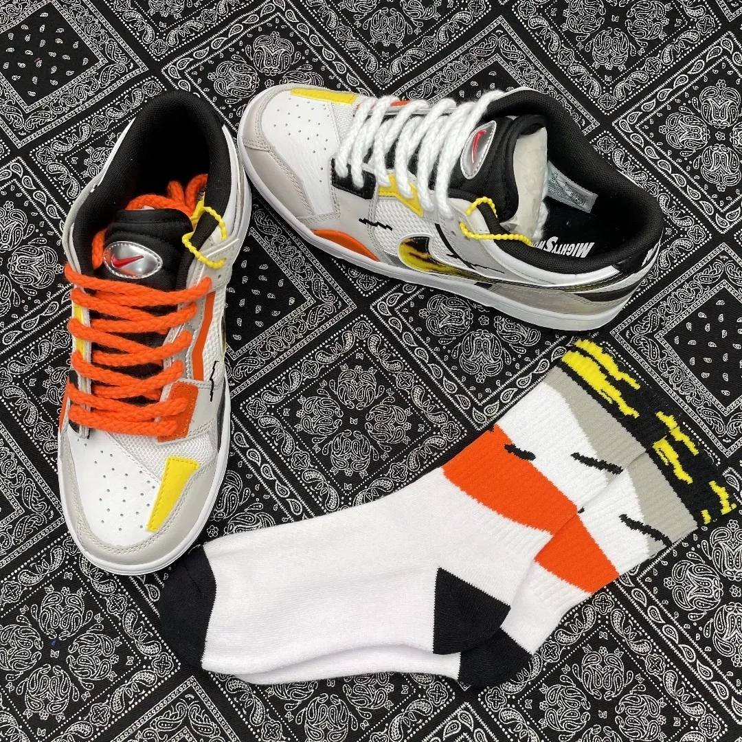 适配Dunk Scrap The Mighty Swoosh白灰黑AF1空军一号M2K AJ1鞋带