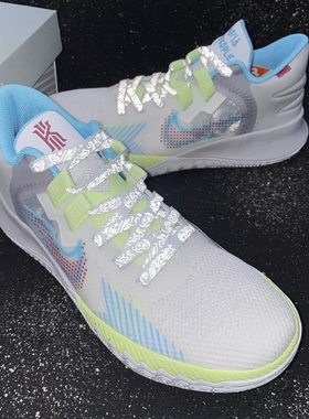 适配欧文5Kyrie Flytrap5 灰绿Flytrap 3幻影3 闪击3678 盘古鞋带