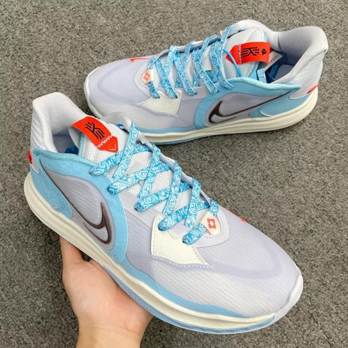 Kyrie低帮欧文5兰花紫蓝鞋带