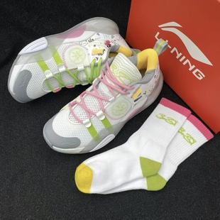 适配 全城8 9 10lite 白柠檬绿 粉色绿色半圆鸳鸯夜光音速10鞋带