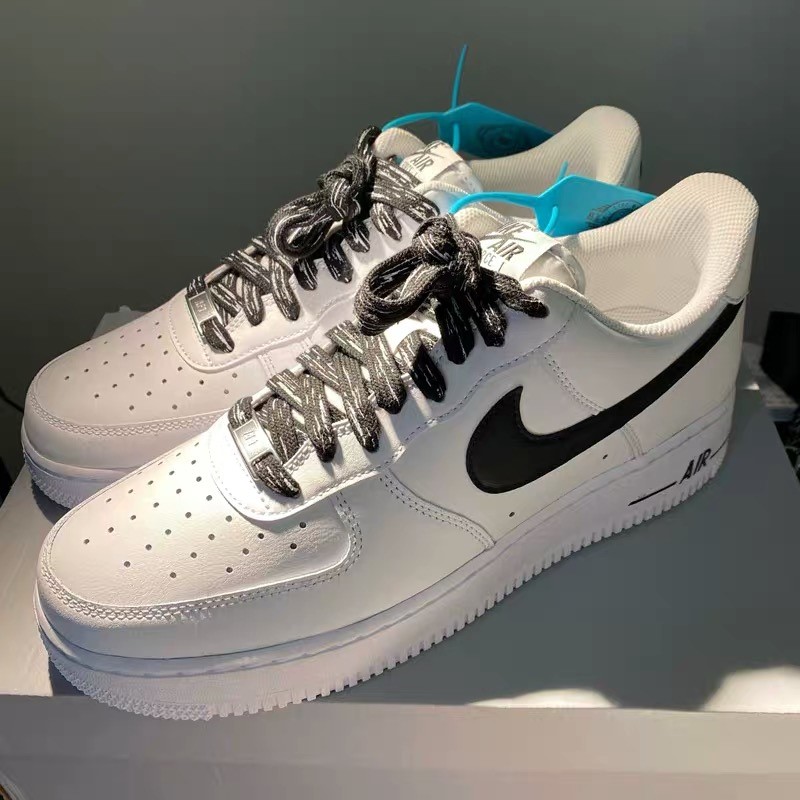 适配af1小权志龙空军一号小雏菊白黑二次元泼墨笔刷鞋带aj1配件