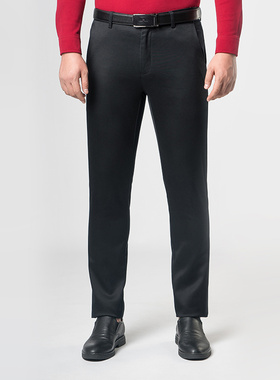 【特惠款】嘉意裤子男款直筒修身秋冬季柔软舒适休闲长裤男E88057