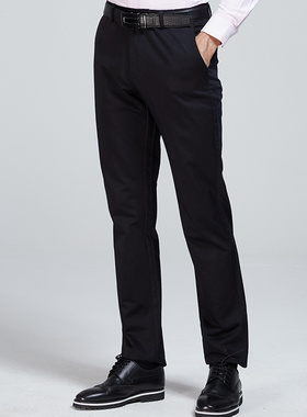 【特惠款】嘉意长裤男款秋冬季弹力修身直筒裤子男士休闲裤E88045