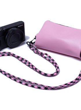 shounenn皮质数码照相机收纳包 适用索尼黑卡 zv1 防摔便携手拿包