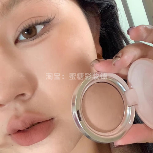Let's美貌up！收缩色腮红是阔面女孩天菜！中性裸茶棕色眼影修容