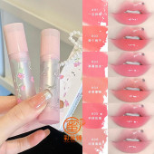 嫩心尖 自恋系列不粘杯固体唇蜜镜面唇釉口红春夏嫩妹学生 调色