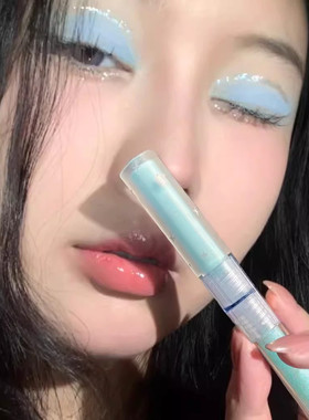 baby小鞠蓝色眼影Y2K双子星液体眼影绿小玉超闪哑光爆闪珠光小众