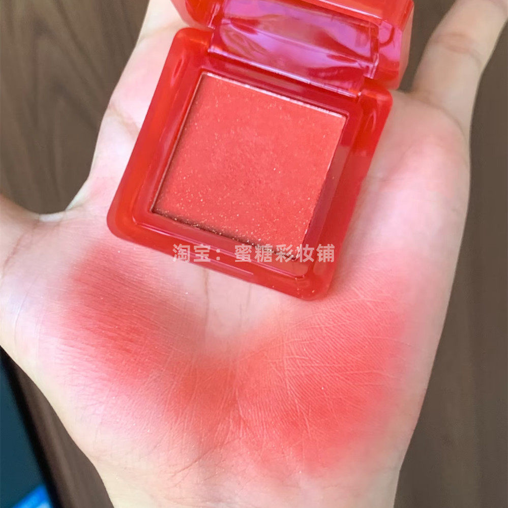 会回购一百次的腮红！橘色细闪烂番茄明媚甜妹腮红腮橘日系眼影