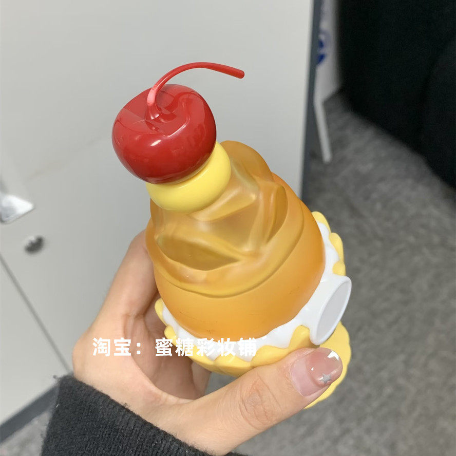 香到同事让我帮忙闻个大冰激凌颜值高柠檬茉莉花白麝香花香味香水