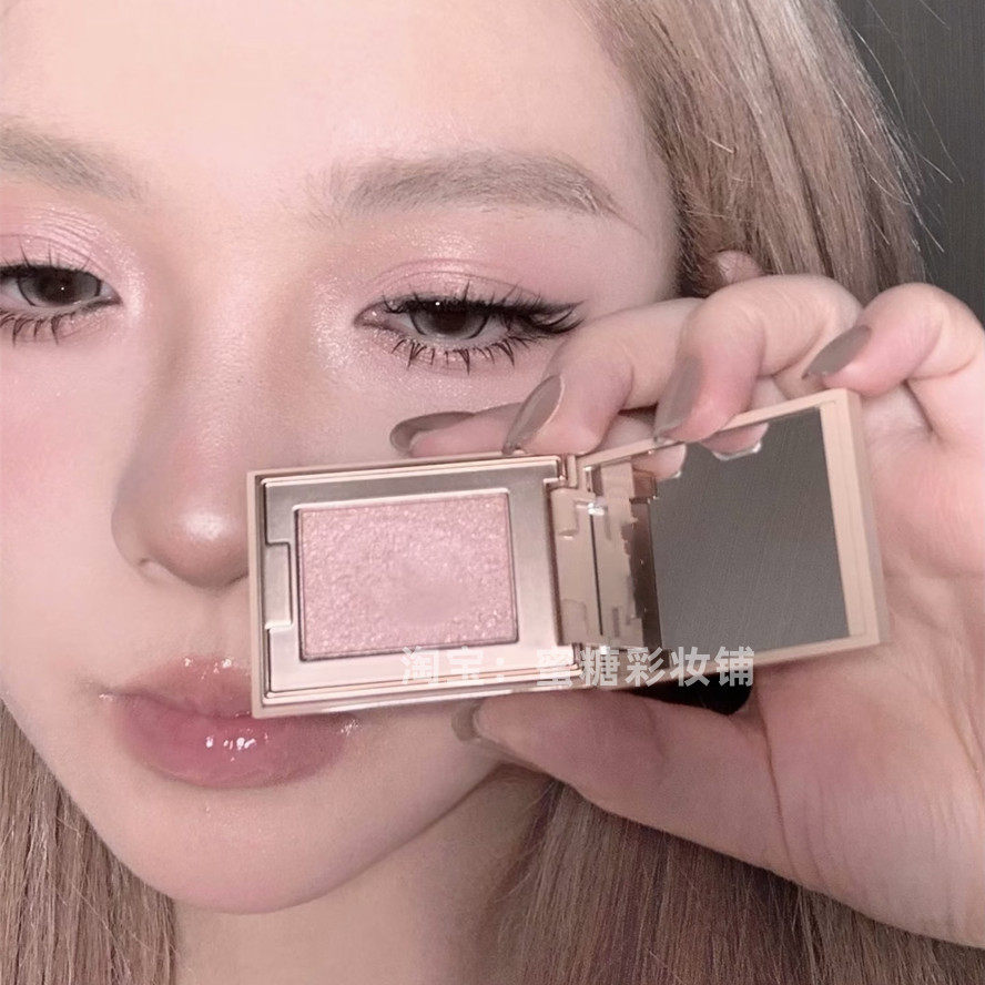 1:1复刻 RC多用粉音更霞隐爆闪水晶单色眼影高光岩息音更亮片细闪