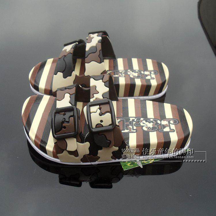 Chaussons enfants en autre pour été - semelle caoutchouc - Ref 1010367 Image 4