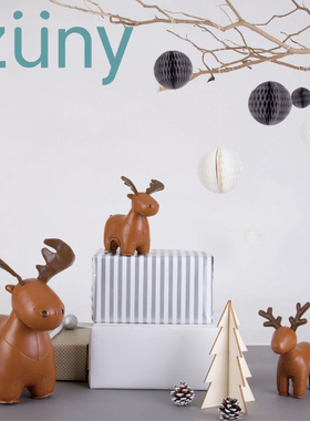 zuny台湾玩偶河马居家装装饰摆件