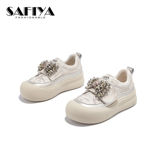 索菲娅Safiya2025秋冬新款时尚舒适轻便休闲百搭潮流鞋SFD4112B96