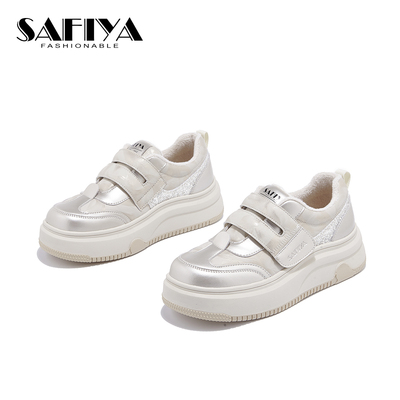 索菲娅Safiya2025冬季新款舒适轻便保暖百搭时尚休闲鞋SFD4112D63