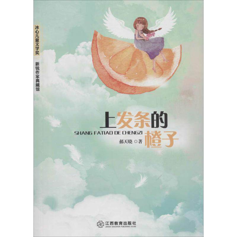 （正版包邮）冰心儿童文学奖·新锐作家典藏馆:上发条的橙子9787570502431江西教育