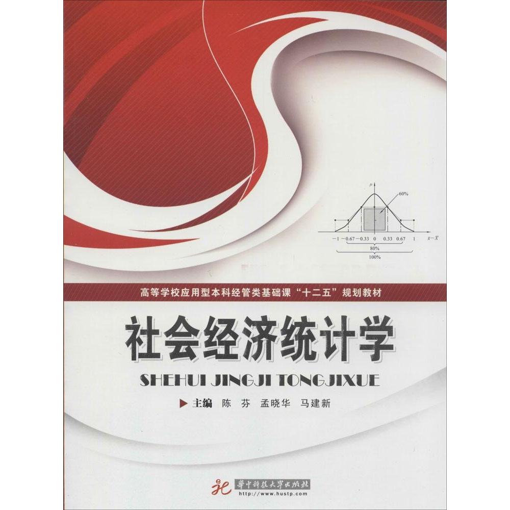 （正版包邮）社会经济统计学9787560995458华中科大