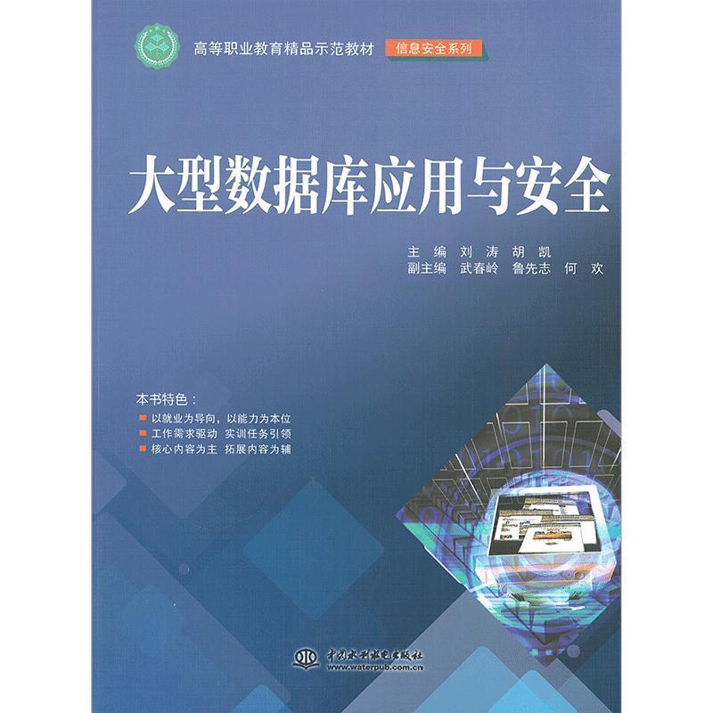 （正版包邮）大型数据库应用与安全9787517041337水利水电