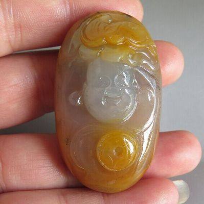 50克特价纯天然玉石正品黄龙玉佛吊坠男女玉坠颈饰挂件玉器玉佩,珠宝/钻石/翡翠,颈饰,淘宝优惠券,粉丝福利购,淘宝优惠卷