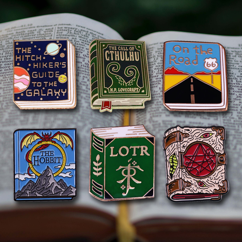 文学名著书籍文艺金属徽章