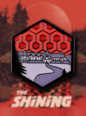 闪灵电影周边徽章TheShining瞭望酒店OVERLOOK HOTEL金属胸针pin