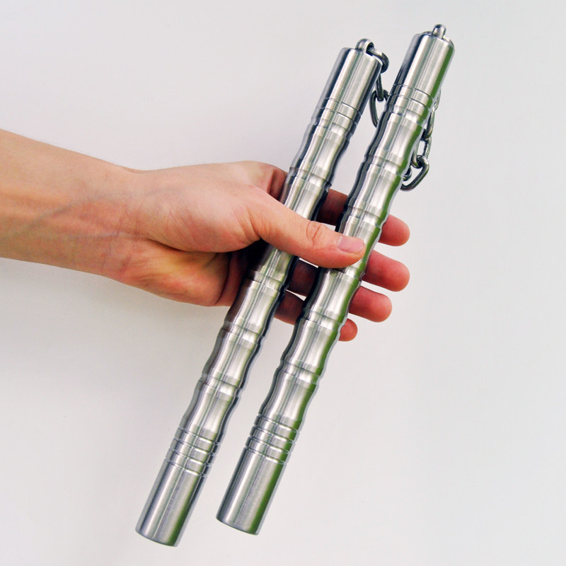 双节棍竹节防滑纹送教程男士女士成人表演初学实战二节截棍双截棍