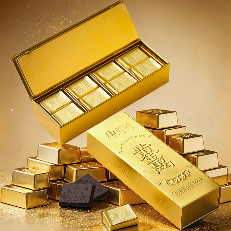 巧克巧蔻金砖系列黑巧克力