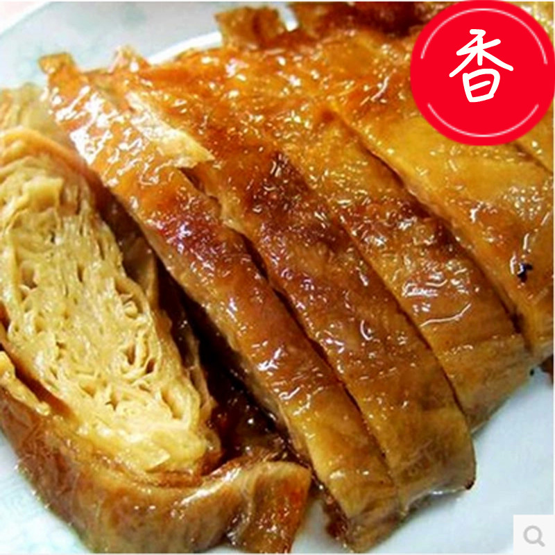 功德林素鴨 素食零食品禮盒齋菜上海土特產批發老字號佛家5袋免郵