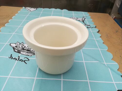 小熊陶瓷配件 电炖锅DDG-D05B1白瓷锅胆 0.5升不带盖特价清仓