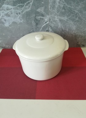 小熊电炖盅白瓷内胆 盖子 1.8 L 适用DDZ-104/1042/104/1181