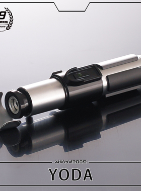 89sabers新款现货 尤达大师光剑 道具金属复刻1:1 高亮像素收藏款