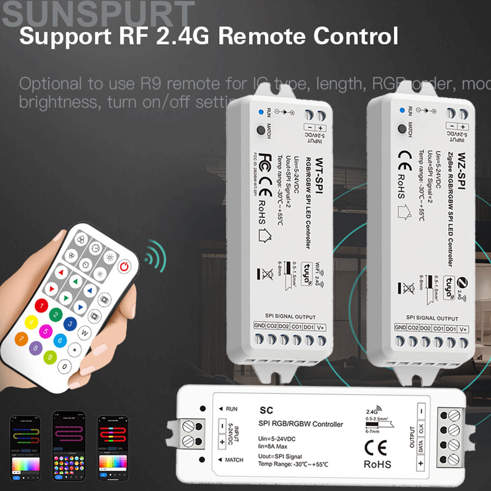 WIFI2.4G无线涂鸦RGB/RGBW幻彩灯