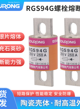RGS94G快速熔断器40A50A63A80A100A125A150A200A250A300A350A400A
