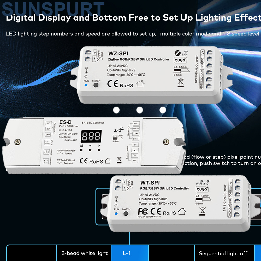 RF无线幻彩控制器SPI信号可控