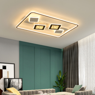 吸顶灯卧室灯房间灯2024新款 奶油主卧led灯具 现代简约防蚊虫法式