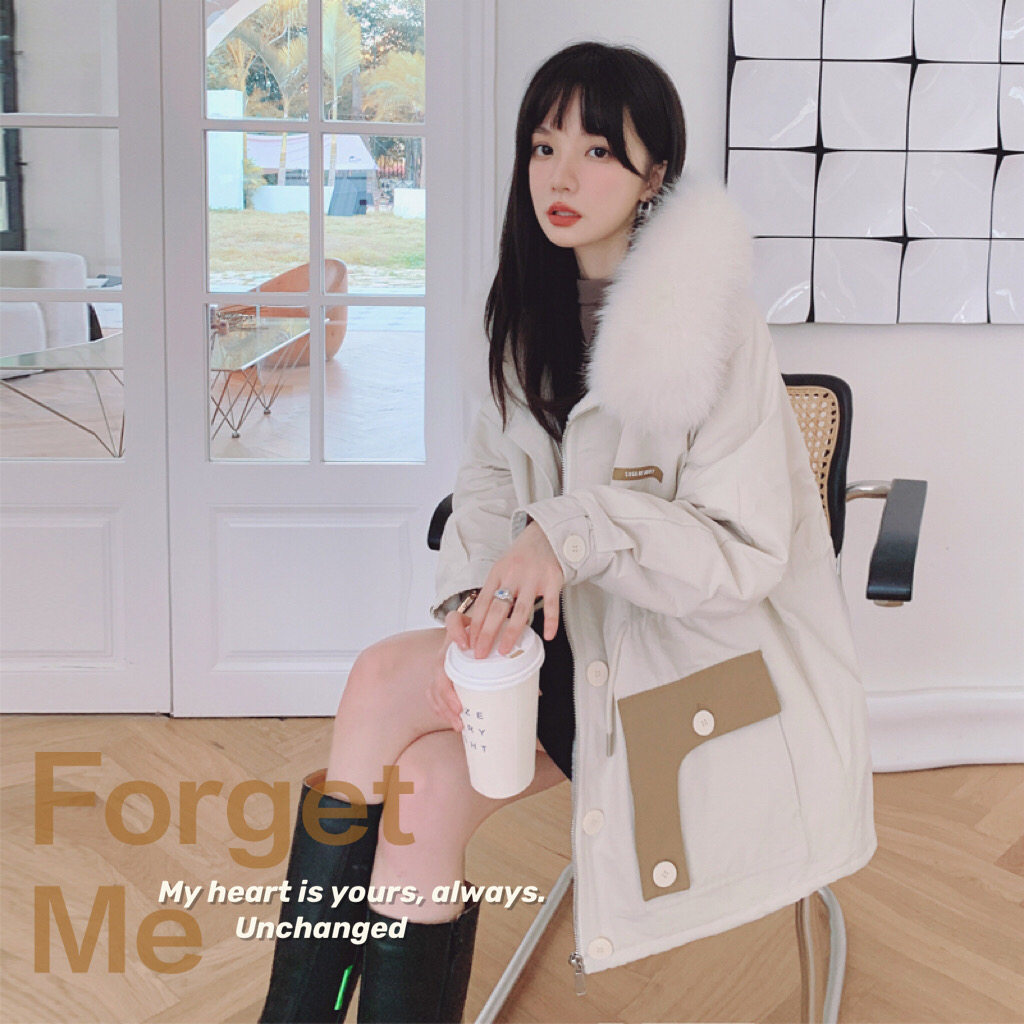 【新款】 款 兔毛内胆派克服 205A-K632-P195控278图片