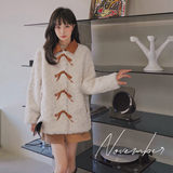 【现货主推】质感好皮毛一体拼接兔毛外套205A-K629-P165控238，女装皮草，浙宝293