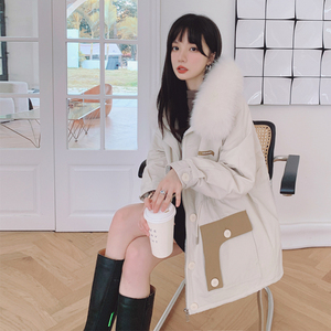 【主推新款】 款 兔毛内胆派克服 205A-K632-P195控278图片