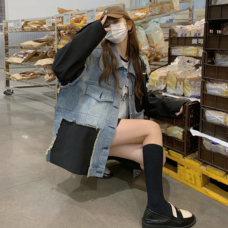 【春装新款】主推款！重工拼接牛仔外套205A-2305-P150控208,女装短外套,浙宝293