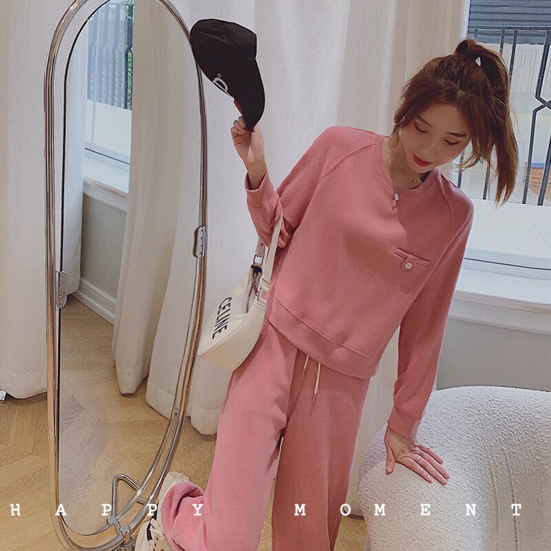 【现货】超减龄！不挑人卫衣套装205A-6621-P145控218,女装卫衣/绒衫,浙宝293