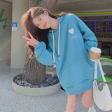 【新款】主推新款！甜美蓝色爱心卫衣205A-8805-P110控168，女装卫衣/绒衫，浙宝293
