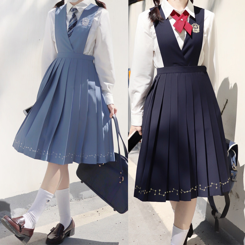 卡拉物语星辰鹿护奶裙正版jk制服护奶裙学生卡奶裙连衣裙春秋校供