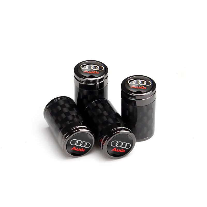 适用于奥迪气门嘴帽A3/A4L/A6L/A8/Q3Q5Q7Q8改装汽车轮胎气门芯盖