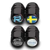 V60汽车轮胎气门嘴帽外饰改装 适用沃尔沃S60L XC60 V40 S90 XC90