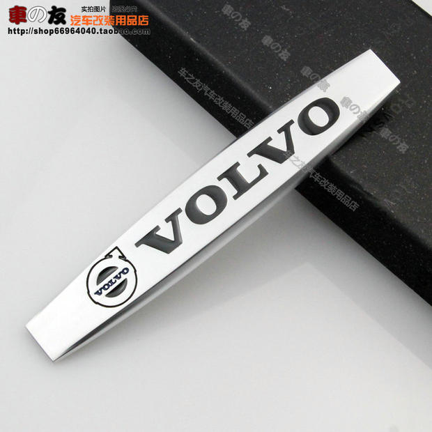 沃尔沃侧标贴叶子板刀锋车身贴