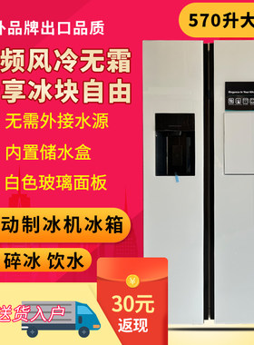 德国储水盒制冰机对开门冰箱风冷