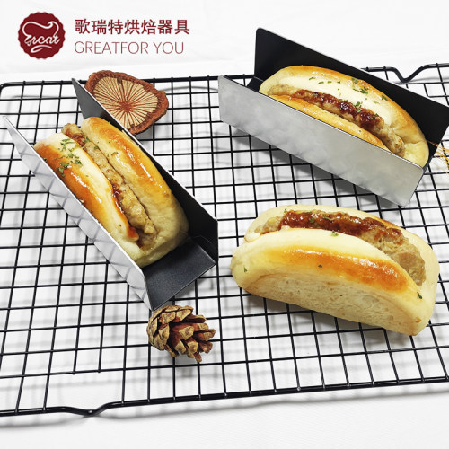 不沾德式猪扒包模具猪排面包烘焙