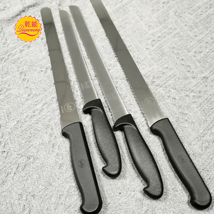 乾能吐司切刀 西点刀具锯齿面包刀不锈钢蛋糕刀西瓜切刀烘焙工具