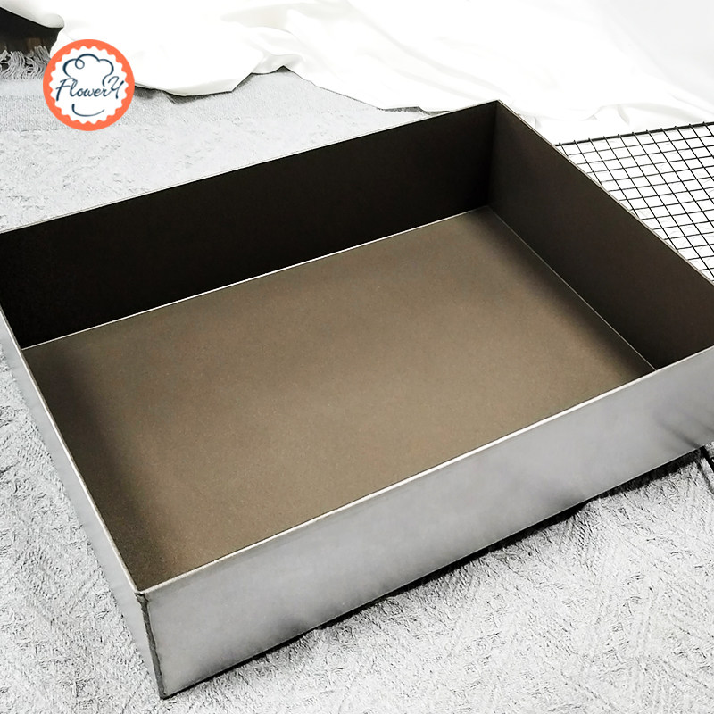 风和日丽古早蛋糕烤盘40*30*10CM镀铝加深不沾烤盘带手柄烘焙模具