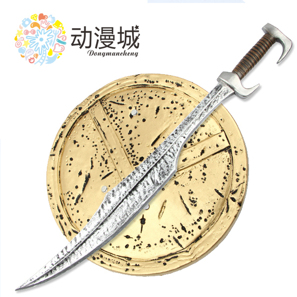 斯巴达300勇士COS盾牌武器道具